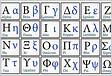 Letras e símbolos do alfabeto grego,,,,